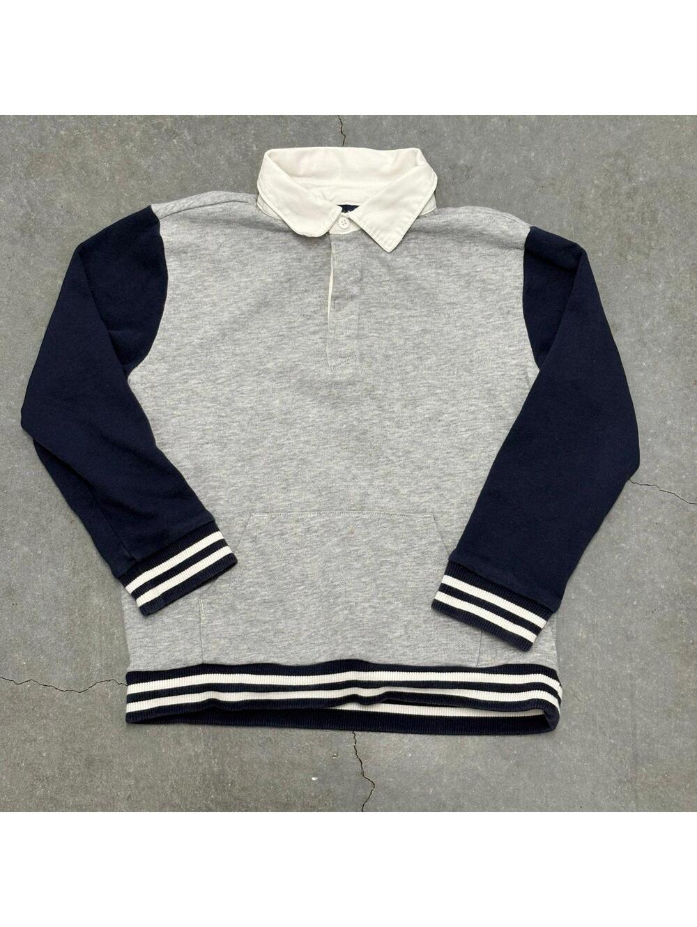 Janie and Jack Long Sleeve Polo Shirt